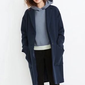 madewell elmcourt coat in insuluxe fabric, new with tag, XXS